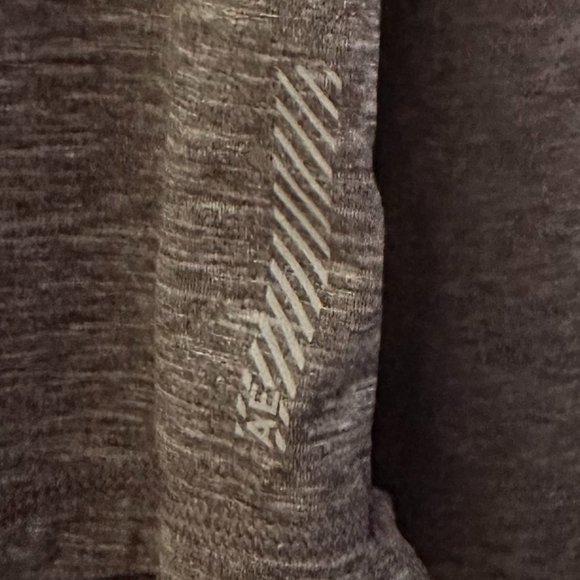 AE Outfitters Men's 360 Extreme Flex Long Sleeve Dark/Light Heather Gray Size L - Picture 10 of 16